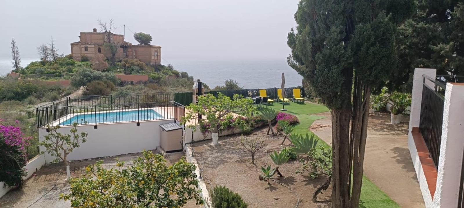 La Torrecica, Con Caracter Andaluz Y Magnificas Vistas Al Mar Y Sierra Nevada Villa Salobreña Buitenkant foto