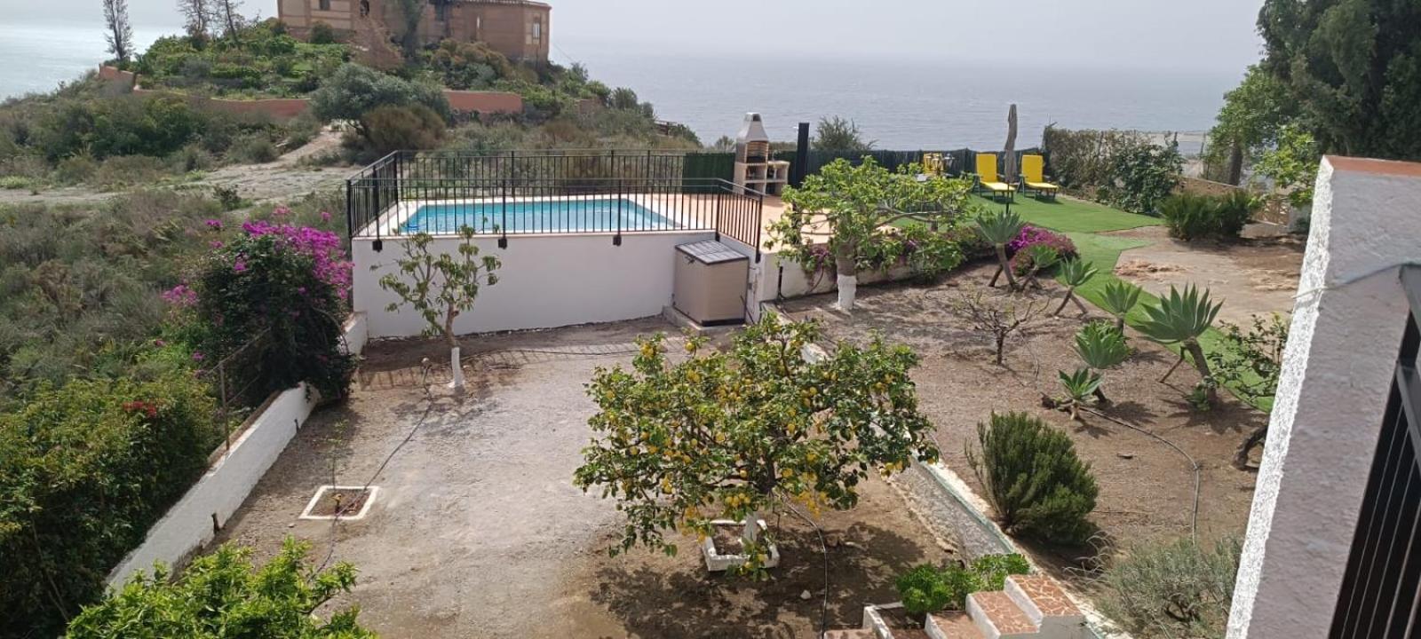La Torrecica, Con Caracter Andaluz Y Magnificas Vistas Al Mar Y Sierra Nevada Villa Salobreña Buitenkant foto